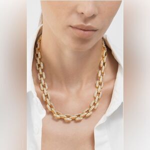 Adornia Pavé Cubic Zirconia Chain Necklace ✨